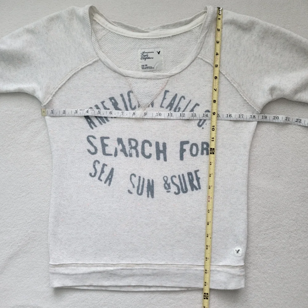 2011 AEO | Sea Sun Surf Sweatshirt EUC Ladies XS Pullover - Picture 5 of 15